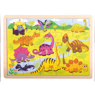 Bino Puzzle - Dinosaury - cena, srovnání