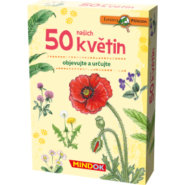 Mindok Expedícia príroda: 50 našich kvetín