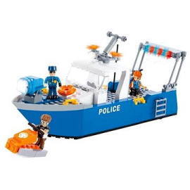 Cobi Action Town - Policajná loď