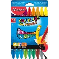Maped Color Peps Oil Pastels, 18 farieb - cena, srovnání