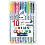 Staedtler Liner Triplus 334 Box 10 farieb - cena, srovnání