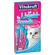 Vitakraft Liquid Snack s lososom pre mačky 1ks - cena, srovnání
