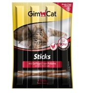 Gimborn GimCat Sticks hydina 4ks - cena, srovnání