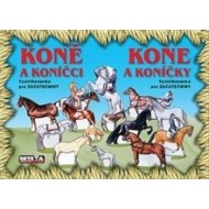 Koně a koníčci Vystřihovánka pro začátečníky - cena, srovnání