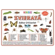 Súbor 24 kariet - zvieratá (hmyz) - cena, srovnání