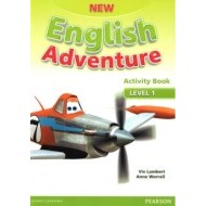 New English Adventure 1 Activity Book and Song CD Pack - cena, srovnání