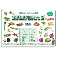 Súbor 24 kariet - zelenina 2 - cena, srovnání