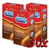 Durex Real Feel 30ks - cena, srovnání
