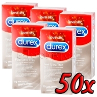 Durex Feel Ultra Thin 50ks - cena, srovnání