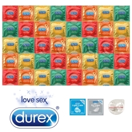 Durex Fruity Mix balíček 40ks