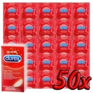 Durex Feel Thin 50ks - cena, srovnání