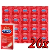 Durex Feel Thin 20ks - cena, srovnání