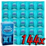 Durex Comfort XL 144ks - cena, srovnání