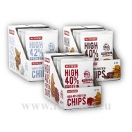 Nutrend High Protein Chips 6x40g - cena, srovnání