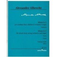 Missa in C pre miešaný zbor, sláčikový orchester a organ - cena, srovnání