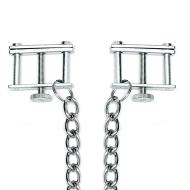 Rimba Adjustable Nipple Clamps with Chain - cena, srovnání