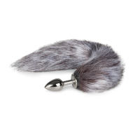 Easytoys Fox Tail Plug No. 5 Silver - cena, srovnání