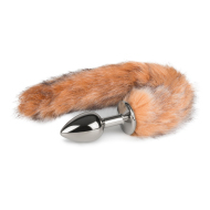 Easytoys Fox Tail Plug No. 7 Silver - cena, srovnání