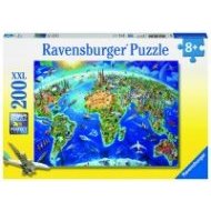 Ravensburger Veľká mapa sveta - 200 - cena, srovnání