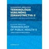 Slovensko-anglická terminológia verejného zdravotníctva II + osobnosti verejného zdravotníctva - cena, srovnání