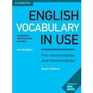 English Vocabulary in Use Pre-intermediate and Intermediate Book with Answers Vocabulary Reference and Practice - cena, srovnání