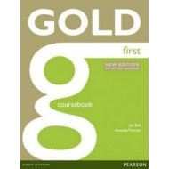 Gold First New Coursebook + Online Audio - cena, srovnání