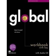 Global Advanced Workbook with Key + CD - cena, srovnání