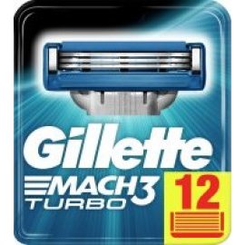 Gillette Mach3 Turbo náhradné hlavice 12ks