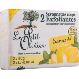 Le Petit Olivier Lemon peelingové mydlo 2 x100g