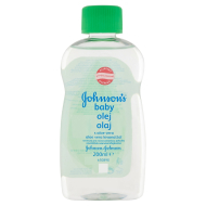 Johnson & Johnson  Baby Care olej s aloe vera  200ml - cena, srovnání