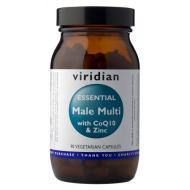 Viridian Essential Male Multi with CoQ10 & Zinc 90 90tbl - cena, srovnání