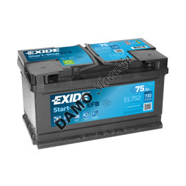 Exide ECM 75Ah