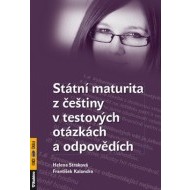 Státní maturita z češtiny v testových otázkách a odpovědích - cena, srovnání