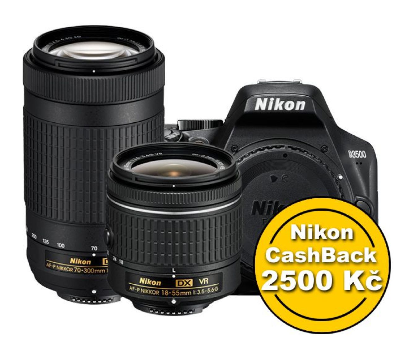 Nikon - 【新品未使用】Nikon D3500 18-55 VR レンズキット 保証書付の