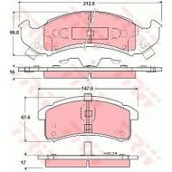 TRW GDB4000 - cena, srovnání