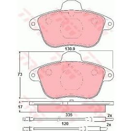 TRW GDB1085