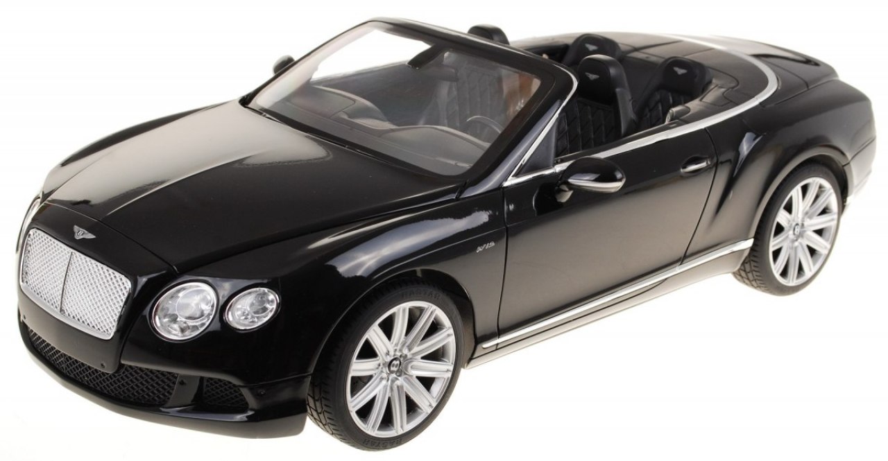 RC auto na diaľkové ovládanie Rastar Bentley Continental 1:12 RTR čierne