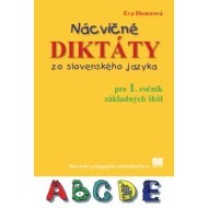 Nácvičné diktáty zo slovenského jazyka pre 1. ročník ZŠ - cena, srovnání
