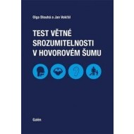 Test větné srozumitelnosti v hovorovém šumu (+ 2 CD) - cena, srovnání