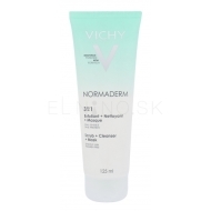 Vichy Normaderm 3in1 Scrub + Cleanser 125ml - cena, srovnání