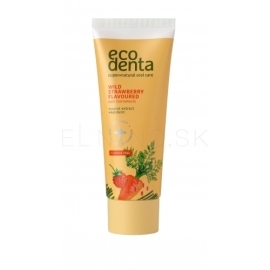 Ecodenta Toothpaste Wild Strawberry Flavoured 75ml