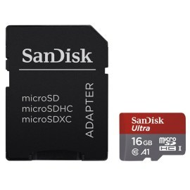 Sandisk Micro SDHC Ultra A1 Class 10 16GB