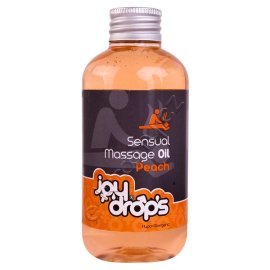 Joydrops Sensual Massage Oil Peach 250ml