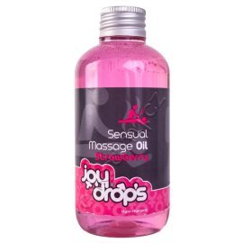 Joydrops Sensual Massage Oil Strawberry 250ml
