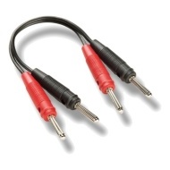 Mystim Adapter Wire for 4mm Banana Plug Junction Male to 4mm Banana Plug Junction Male 10cm - cena, srovnání