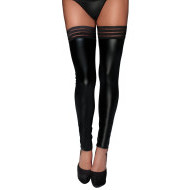 Noir Handmade Powerwetlook Stockings with Elastic Tape - cena, srovnání