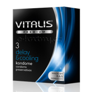 Vitalis Premium Delay & Cooling 3ks - cena, srovnání