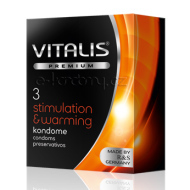 Vitalis Premium Stimulation Warming 3ks - cena, srovnání
