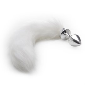 Ouch! White Tail Buttplug