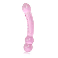 Lovetoy Glass Romance Ripple G-Spot Dildo - cena, srovnání